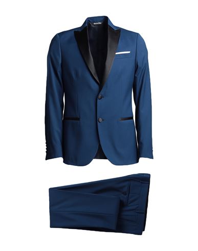 Roberto P  Luxury Roberto P Luxury Man Suit Blue Size 42 Wool, Polyester, Elastane