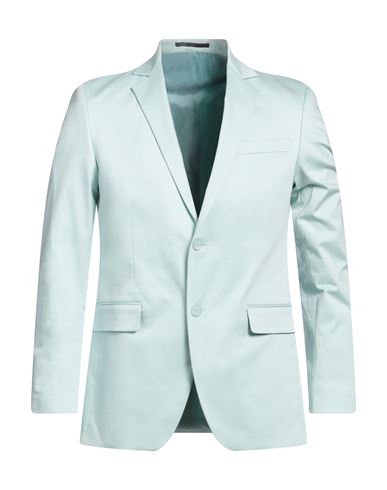 Karl Lagerfeld Man Blazer Light Green Size 44 Cotton, Elastane