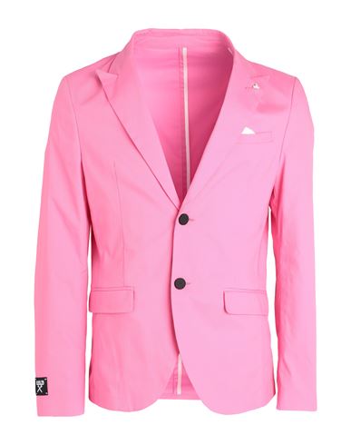 Berna Man Blazer Pink Size 40 Cotton, Polyamide, Elastane