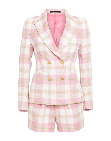Tagliatore 02-05 Woman Suit Pink Size 4 Polyester, Linen