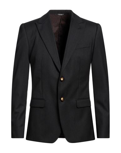 Dolce & Gabbana Man Blazer Black Size 42 Virgin Wool