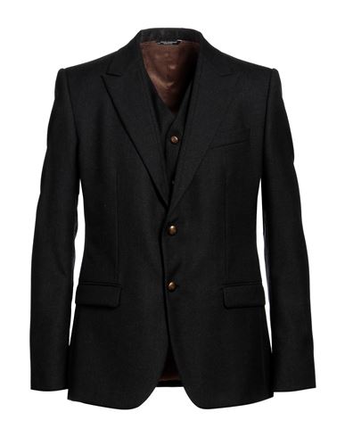 Dolce & Gabbana Man Blazer Steel Grey Size 42 Wool