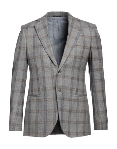 Giorgio Armani Man Blazer Grey Size 44 Virgin Wool