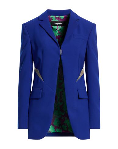 Americana Mujer Azul eléctrico 34,36,38,40 Mujer