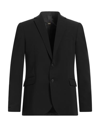 Mulish Man Blazer Black Size 42 Polyester, Viscose, Elastane