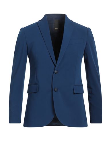 Mulish Man Blazer Blue Size 36 Polyester, Viscose, Elastane