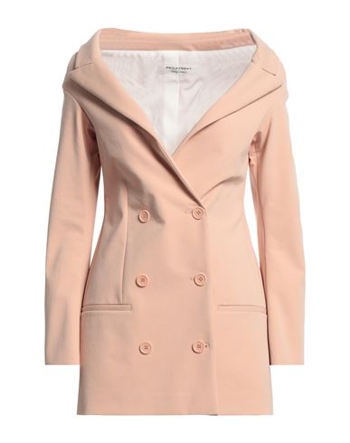 Philosophy Di Lorenzo Serafini Woman Blazer Blush Size 6 Cotton, Elastane In Pink