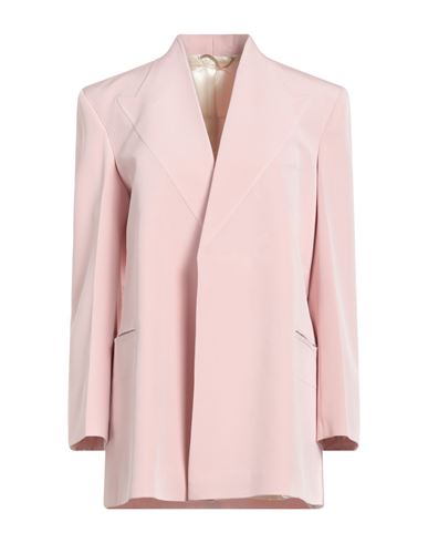 Victoria Beckham Woman Blazer Pink Size 8 Acetate, Viscose, Virgin Wool