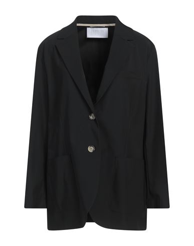 Harris Wharf London Woman Blazer Black Size 6 Polyester