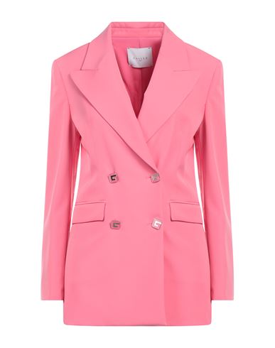 Gaelle Paris Gaëlle Paris Woman Blazer Fuchsia Size 6 Polyester, Elastane In Magenta
