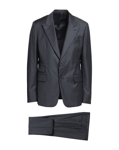 Prada Man Suit Steel Grey Size 36 Virgin Wool