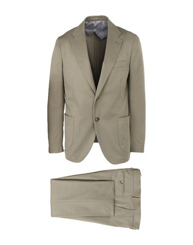 Lardini Man Suit Sage Green Size 42 Cotton