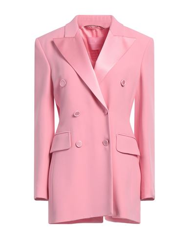 Ermanno Scervino Woman Blazer Pink Size 4 Viscose, Acetate, Silk
