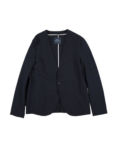 DANIELE ALESSANDRINI DANIELE ALESSANDRINI TODDLER BOY BLAZER BLUE SIZE 4 VISCOSE, LINEN 