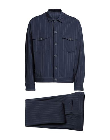 Giorgio Armani Man Suit Midnight Blue Size 42 Virgin Wool, Elastane