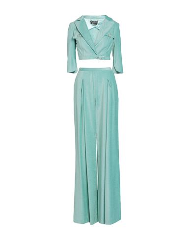 Shop Elisabetta Franchi Woman Suit Light Green Size 4 Viscose, Cotton, Modal