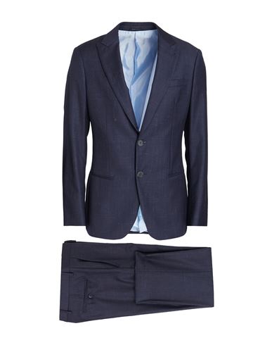 Giorgio Armani Man Suit Midnight Blue Size 38 Virgin Wool, Silk, Linen
