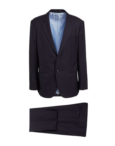 Giorgio Armani Man Suit Navy Blue Size 46 Super 160s Wool