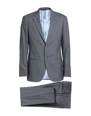 Giorgio Armani Man Suit Grey Size 46 Virgin Wool