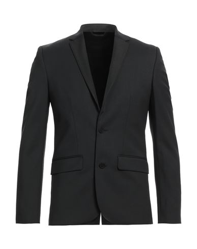 Zadig & Voltaire Man Blazer Black Size 42 Polyester, Wool, Elastane