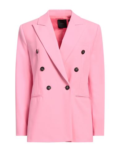 Shop Pinko Woman Blazer Pink Size 6 Polyester, Wool, Elastane