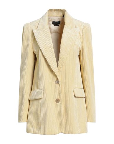 Isabel Marant Woman Blazer Pastel Yellow Size 6 Polyester, Polyamide In Yellow