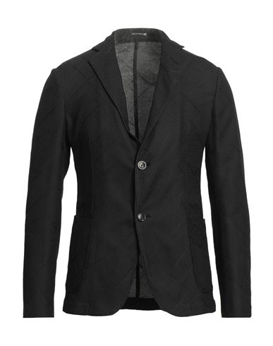 Emporio Armani Man Blazer Black Size 48 Polyester