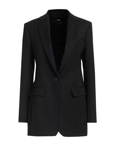 Shop Isabel Benenato Woman Blazer Black Size 8 Virgin Wool