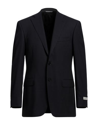 Shop Canali Man Blazer Black Size 48 Wool