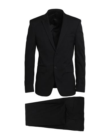 Emporio Armani Man Suit Black Size 42 Polyester, Elastane