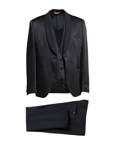 Shop Tonello Man Suit Black Size 42 Acetate, Wool, Viscose
