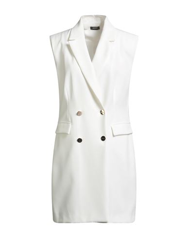 Liu •jo Woman Mini Dress Off White Size 12 Polyester, Elastane In White