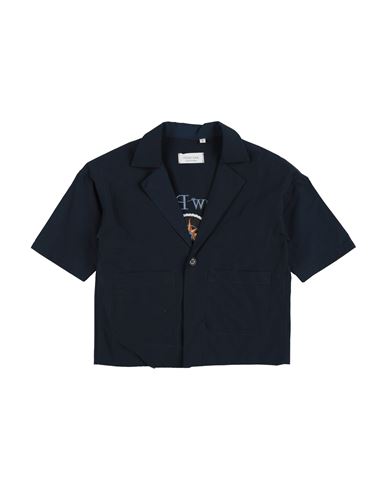 Mood One Babies' Mood_one Toddler Boy Blazer Midnight Blue Size 6 Cotton, Polyester