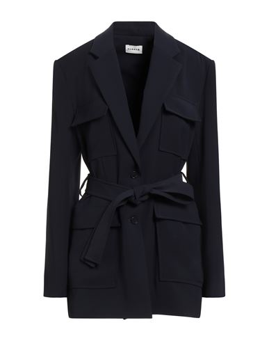 P.a.r.o.s.h P. A.r. O.s. H. Woman Blazer Midnight Blue Size Xxl Polyester