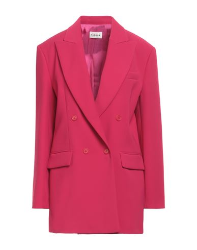 Shop P.a.r.o.s.h P. A.r. O.s. H. Woman Blazer Fuchsia Size L Polyester In Pink