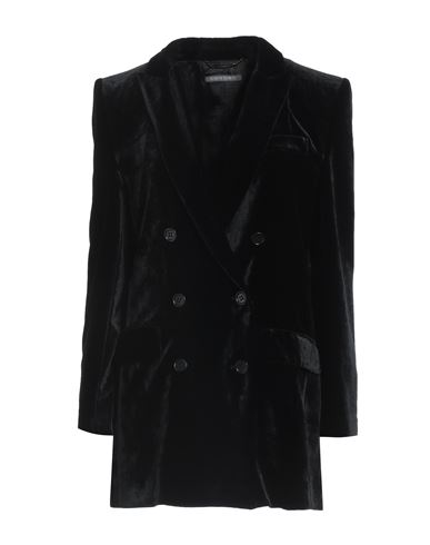 Alberta Ferretti Woman Blazer Black Size 8 Viscose, Silk