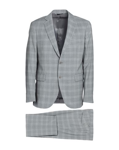 Shop Tombolini Man Suit Light Grey Size 46 Virgin Wool