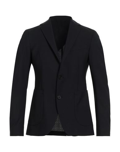 Shop Hilton Man Blazer Black Size 40 Virgin Wool, Polyester, Lycra