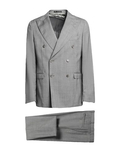 Nino Danieli Man Suit Grey Size 44 Virgin Wool