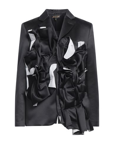 Shop Comme Des Garçons Woman Blazer Black Size M Polyester