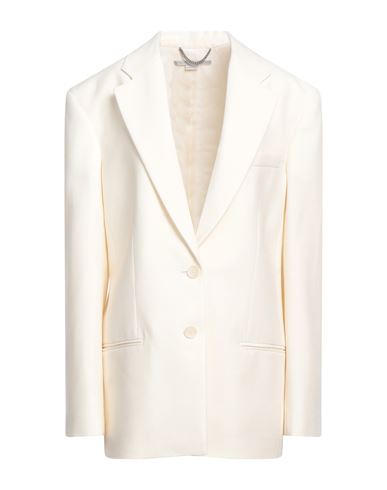 Shop Stella Mccartney Woman Blazer Ivory Size 4-6 Wool In White