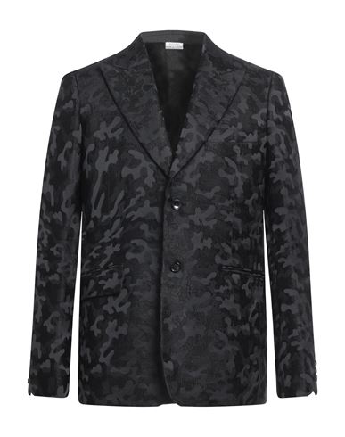 Shop Comme Des Garçons Man Blazer Black Size Xl Acetate, Polyester, Nylon, Polyurethane