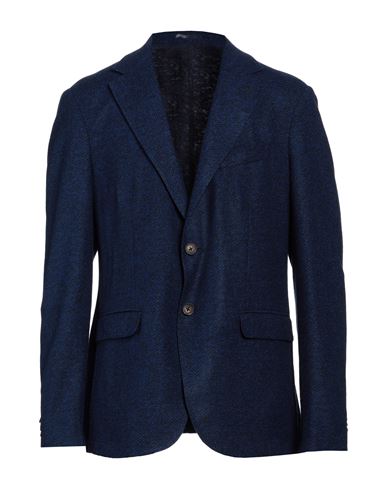 Pal Zileri Man Blazer Blue Size 50 Acrylic, Virgin Wool, Polyester