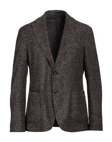 Pal Zileri Man Blazer Dove Grey Size 50 Acrylic, Wool, Polyester In Gray