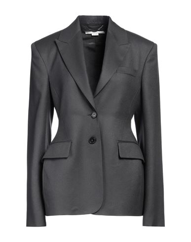 Shop Stella Mccartney Woman Blazer Grey Size 6-8 Wool