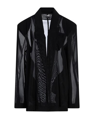 Alessandro Vigilante Woman Blazer Black Size 6 Polyamide, Lycra In Black