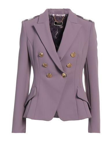 Elisabetta Franchi Woman Blazer Mauve Size 6 Polyester, Elastane