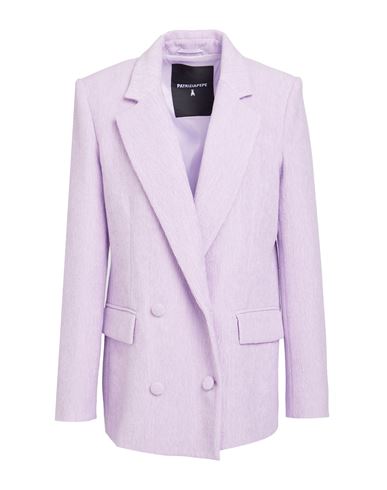 Patrizia Pepe Woman Blazer Lilac Size 8 Polyester, Elastane