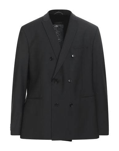 Shop Drykorn Man Blazer Black Size 46 Polyester, Wool, Elastane