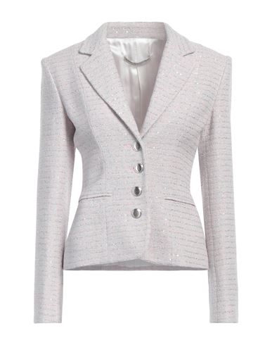 Shop Alessandra Rich Woman Blazer Light Pink Size 6 Cotton, Polyester, Polyamide